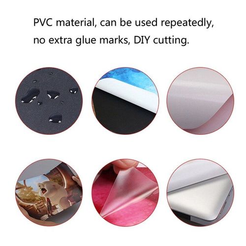 Autocollant de couverture en vinyle pour ordinateur portable 15 pouces, pour HP, Lenovo, Apple, Dell, 12 à 15 pouces, marbre rose coloré, X3UF, DIY bricolage