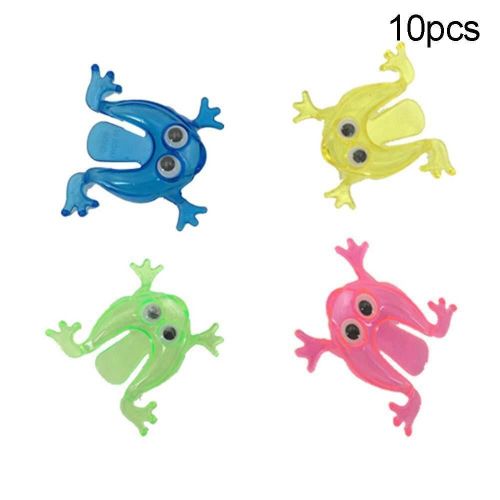 Mini Grenouille Sauteuse, 10 Pièces, Appuyer Sur Le Doigt, Jeu De Bureau, Jouet Pour Enfants, Cadeaux De Fête