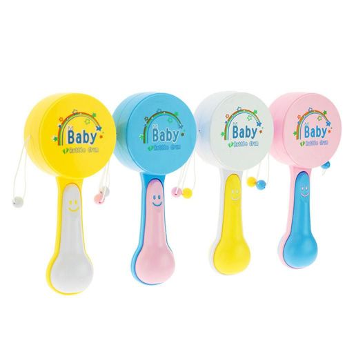 Hochet Musical À Main Pour Bébé, Instrument Secoueur De Tambour, Jouet Éducatif Précoce