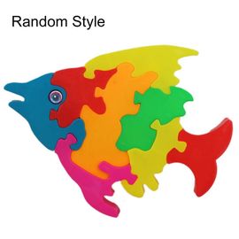 Puzzle Fait À La Main, Concentration Vive Main-Main, Coordination ¿Il-Main, Poisson 3d, Jouets Animaux, Ensemble De Puzzle Pour Enfants