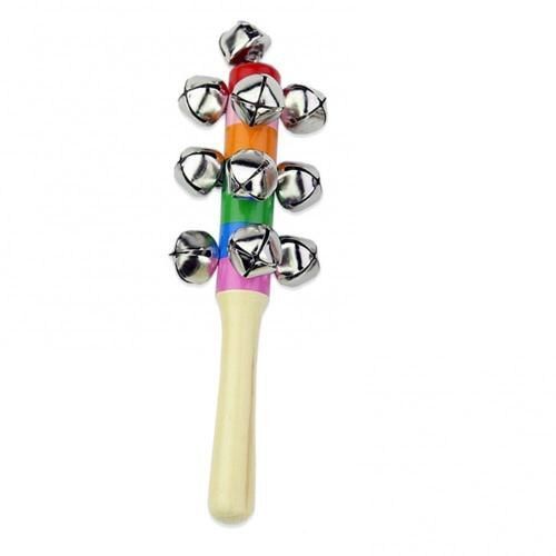 Clochettes Multicolores En Bois, Hochet, Instrument De Musique, Puzzle, Clochette, Jouet Pour Bébé, Offre Spéciale, 60%