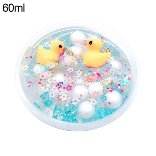 Boule De Mousse De Canard En Pâte À Modeler Pour Adultes, Jouets Anti-Stress, Argile Visqueuse Pour Enfants, 60/100ml