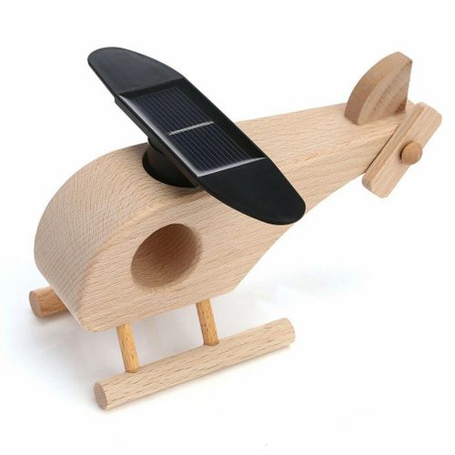 Jouet Créatif En Bois Solaire De Bricolage, Modèle D'Avion, Jouets Éducatifs Pour Garçons, Jouet Pour Enfants, Cadeaux
