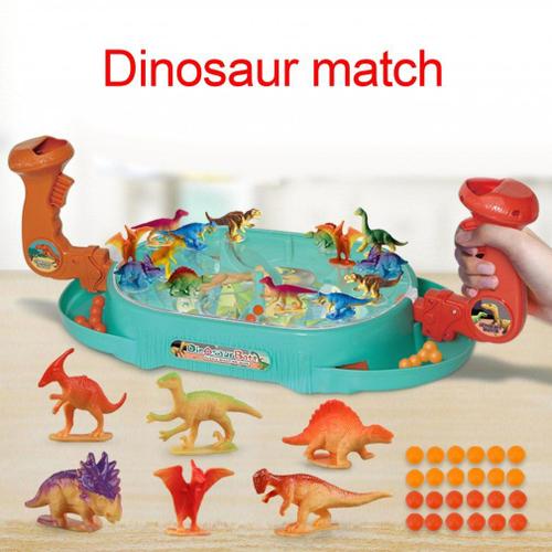 Puzzle De Combat De Dinosaures Pour Enfants, Jouets De Bureau, Jeux De Société, Catapulte, Marbre, Interaction Familiale Parent-Enfant, Cadeaux Pour Garçons, Modèle Dino