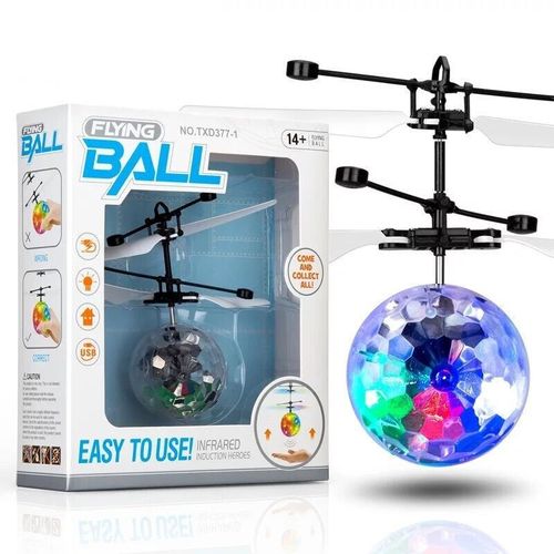 Balle Volante Électrique Pour Enfants, Hélicoptère À Induction Infrarouge, Jouets Lumineux, Flash Led, Avion