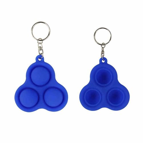 Jouet Sensoriel Anti-Stress Pour Bébé Et Adulte, Fossette Simple, Pour Les Besoins D'Autisme, Porte-Clés, Presse À Bulles, Nouveauté