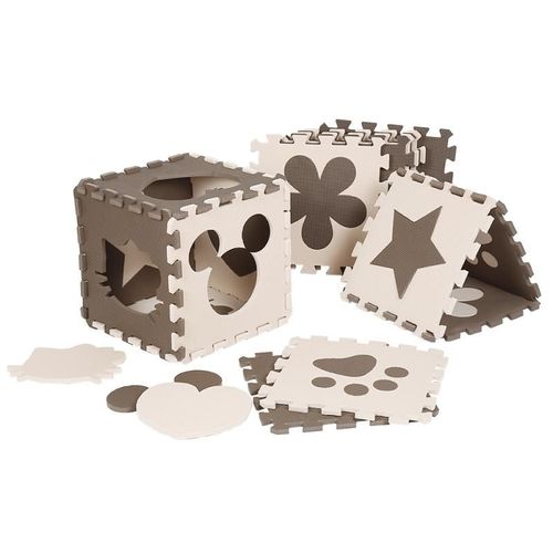Tapis De Sol Eva Pour Enfants, 12 Pièces, Puzzle Pour Bébé, Tapis De Jeu, Escalade, Motif De Pétales De Patte De Chien Mickey Mignon