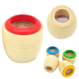 Kaléidoscope En Bois, 1 Pièce, Jouet Éducatif En Forme D'Oeil D'Abeille, Puzzle D'Apprentissage Pour Bébés Et Enfants