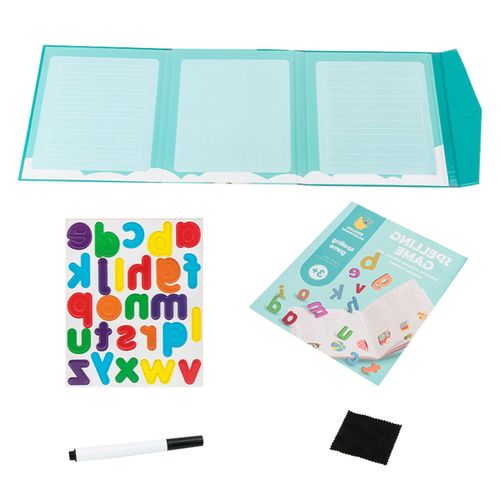 Livre Magnétique 3d 2 En 1 Pour Enfants, Jeu D'Éveil Et D'Éveil Des Mots Et Des Lettres De L'Alphabet