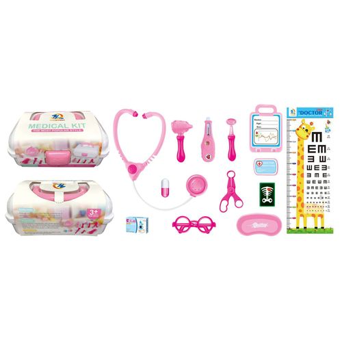 Kit De Jouets Médicaux Pour Enfants, Avec Stéthoscope Électronique, 16 Équipements, Kit Médical Pour Médecin De Famille Et Infirmière, Jouet De Simulation, Médecine D'Hôpital