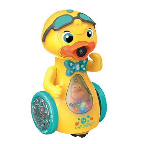 Machine À Bulles En Forme De Canard Pour Enfants, Souffleur Automatique De Bulles Avec Éclairage Et Musique