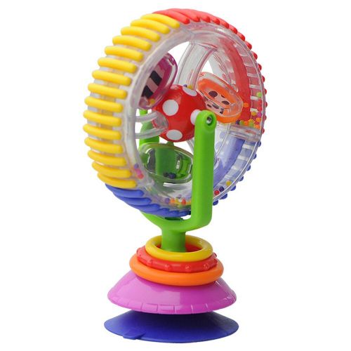 Hochet Rotatif À Trois Couleurs Pour Bébé, Puzzle De Développement Infantile, Éducatif, Poussette, Jouets, Cadeau