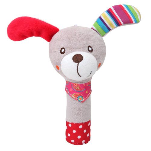 Hochets Éducatifs Apaisants Pour Nouveau-Nés, Clochette À Main, Animal De Dessin Animé, Puzzle, Jouet En Peluche Doux Pour Bébé