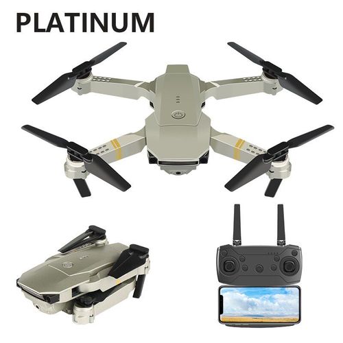 Drone Rc E58 Wifi Fpv Avec Caméra Grand Angle Hd 4k Mode Haute Tenue Quadrirotor Bras Pliable X Pro Rtf, Cadeau Pour Enfants-Générique