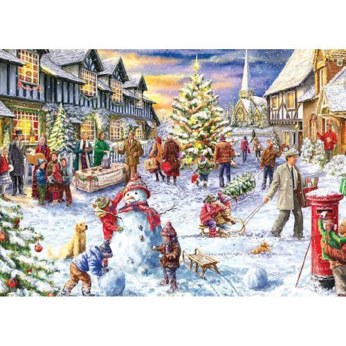 Puzzle À Thème De Noël, Jeu Éducatif Pour Adultes Et Enfants, Puzzle De 1000 Pièces En Papier, Cadeau De Noël Pour Enfants