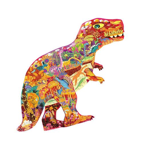 Puzzle Coloré T Rex, 280 Pièces, Jouets Pour Enfants, Garçons Et Filles, Éducation Précoce, Jouets De Bricolage, Cadeaux De Noël