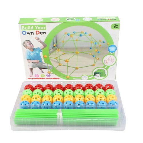 Blocs De Construction De Perles À Assembler, Kit De Construction, Château, Tente, Modèle De Jouet Pour Enfants, Puzzles D'Éducation Précoce, Garçons/Filles, Cadeaux