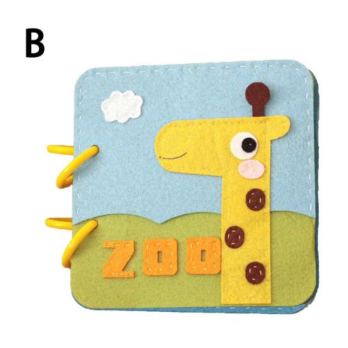 Livre En Tissu 3d Doux Pour Bébé, Livre Éducatif Et Silencieux Pour Nouveau-Né, Bébé Cognitif, Peut Mordre La Lecture, Anneau En Papier, Hochets