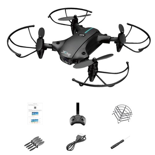 Caméra De Drone Hélicoptère Rc Hd 4k/1080p Wifi Fpv, Drone Selfie Professionnel Pliable, Avion Quadcopter, Jouets Télécommandés-Générique