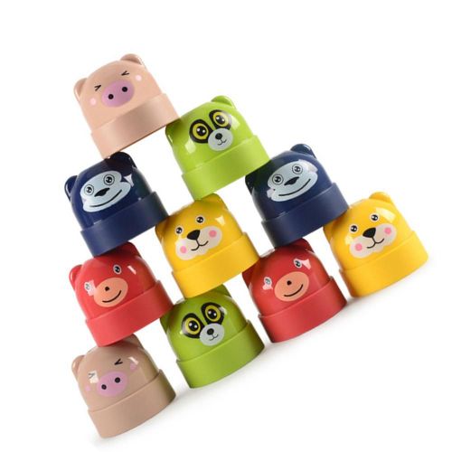 Jeu Tour De Gobelet, Jouets Éducatifs Non Toxiques Pour Enfants, Puzzle, Jeu De Planche À Frapper, Blocs De Pompage, Bricolage, Cadeaux De Noël
