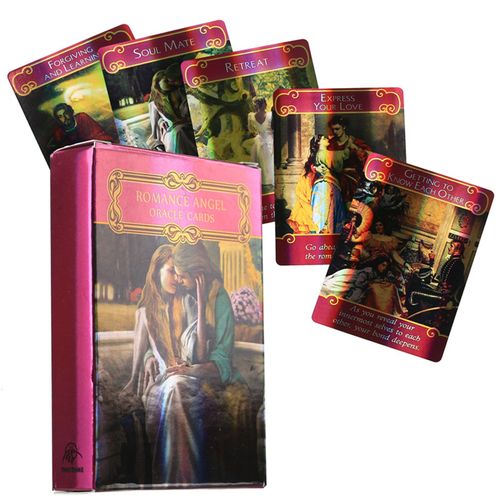 Jeu De Cartes De Tarot Pour Enfants Et Adultes, Jeux De Société Interactifs, Avec Ange, Oracle, Amour, Divination, Destin, Divertissement De Fête