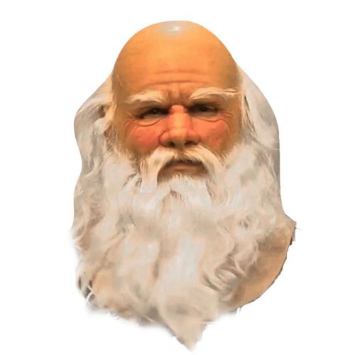 Masque De Père Noël À Poils Blancs, Pour Barbe, Lunettes, Couvre-Chef, Latex, 2020
