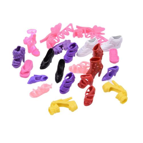 Vêtements Et Chaussures De Poupée Pour Bébé, Accessoires De Collier Pour Petite Fille, Mini Robe Jouet, Accessoires, 35 Pièces/Pack