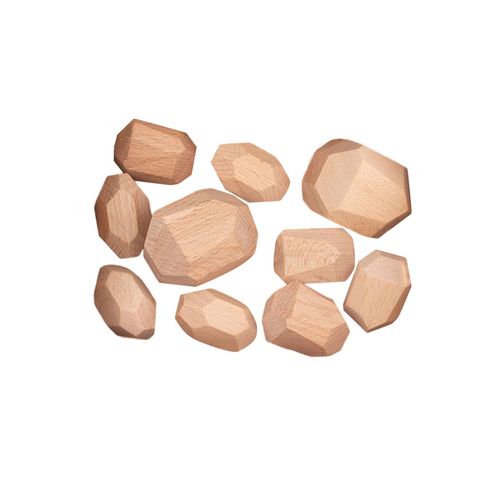 Blocs De Construction D'Équilibre De Pierres Colorées En Bois, Style Nordique, Puzzle, Jeu D'Empilage, Jouets Pour Enfants Et Adultes, Cadeaux De Noël Et D'Anniversaire