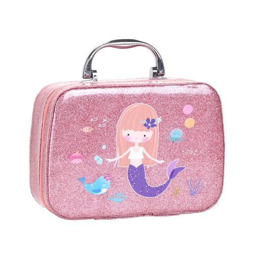 Ensemble De Maquillage Pour Filles, Jeu De Simulation, Maison, Jouets, Vernis À Ongles, Rouge À Lèvres, Grand Sac À Cosmétiques, Cadeau D'Halloween Pour Enfants