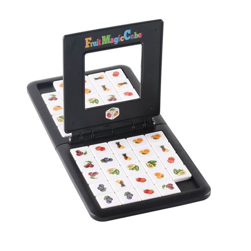 Planche De Route Montessori Huarong, Jeu De Conversion De Grille Rapide, Puzzle Éducatif Pour Enfants, Jouet De Noël Pour La Cognition Des Fruits
