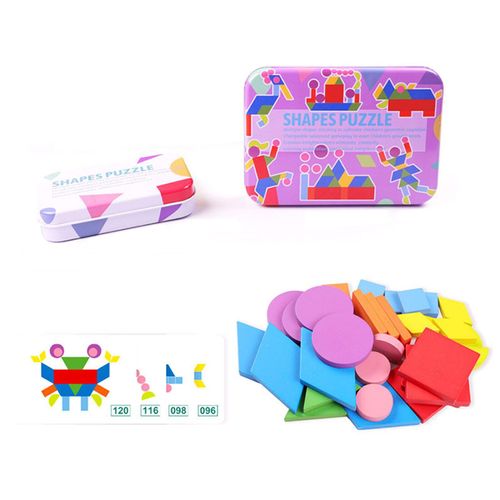 Puzzle De Forme Géométrique Montessori Pour Enfants, Jouets De Cognition En Forme D'Animal, Éducation Précoce, Cadeau D'Anniversaire, De Noël