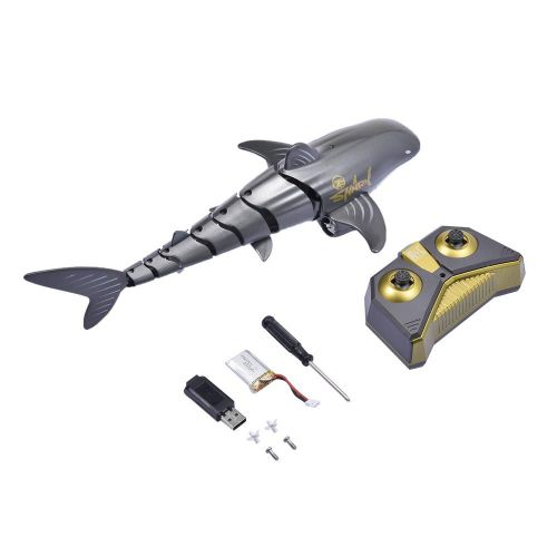Jouet De Piscine Requin Baleine Télécommandé À 4 Canaux, 2.4g, Rapport 1:18, Haute Simulation, Bateau Rc Pour Enfants, Pour Garçons