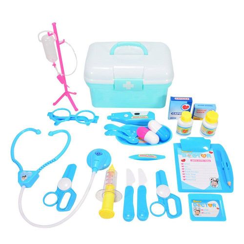 Trousse Médicale Pour Enfants, Jeu De Simulation De Rôle Médical, Boîte De Premiers Soins, Ensemble De Jouets Éducatifs Pour Médecin Et Infirmière, Nouvelle Collection