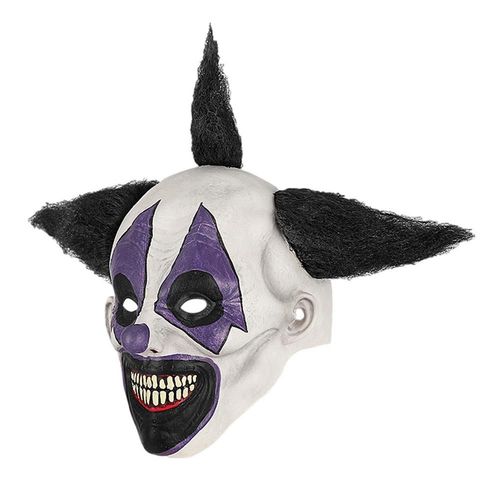 Masque De Clown Pour Halloween, Masque D'horreur, Déguisement De Fête, Accessoires Amusants, Coiffe Complète En Latex Pour Enfant, Cadeau D'halloween