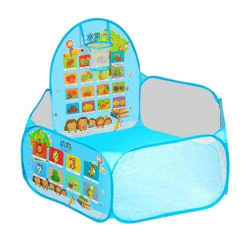 Tente D'Intérieur Pliable Pour Enfants, Jouet De Dessin Animé, Disposition De Piscine À Boules Océaniques, Clôture, Maison De Jeu Pour Bébé, Tente Pour Enfants, Piscine À Boules Colorées