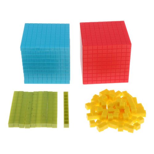 Lot De Jouets Éducatifs Pour Enfants D'Âge Préscolaire, Méthode Montessori 121, Mathématiques Décimaux