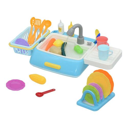 Lave-Vaisselle Pour Enfants, Jouet De Simulation, Système De Cycle D'Eau Automatique