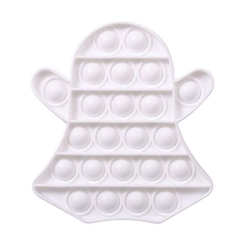 Jeu De Doigts En Silicone Fantôme D'Halloween, Anti-Stress, Anti-Stress, Jouets Sensoriels Pour Adultes Et Enfants