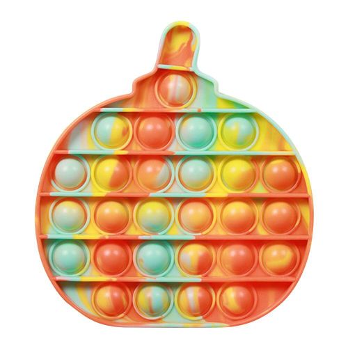 Jeu Anti-Stress Coloré, Bande Dessinée, Halloween, Bulle Push, Fossette Simple, Paquet De Jouets Anti-Stress