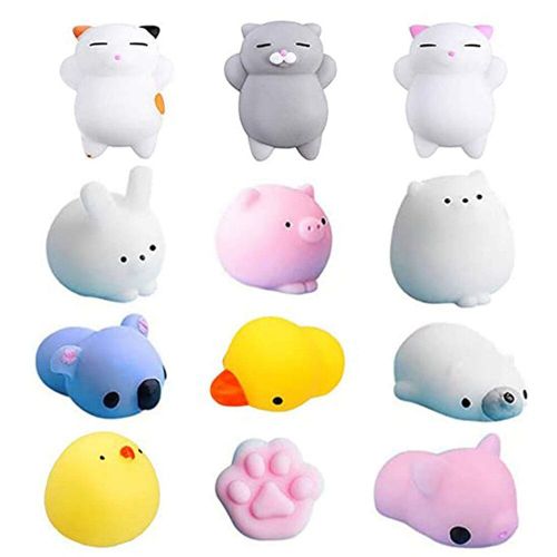 Mini Balle Anti-Stress À Presser Pour Chat, Jouet Mignon À Décompression, Décoration De Bureau, Cadeau, Artefact De Décompression
