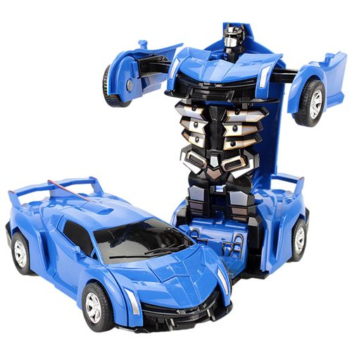 Voiture Transformable 2 En 1 Pour Enfants, Robot Transformable En Un Clic, Jouet Pour Garçons, Modèle Cadeau