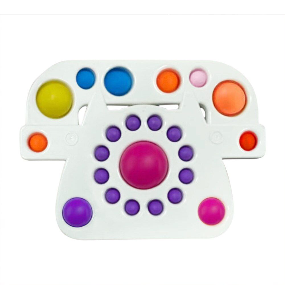 Ensemble De Jouets Anti-Stress Pour Le Bout Des Doigts, Téléphone, Anti-Stress, Artisanat De Compression, Cadeau Pour Adultes Et Enfants, Jouets De Décompression Sensorielle