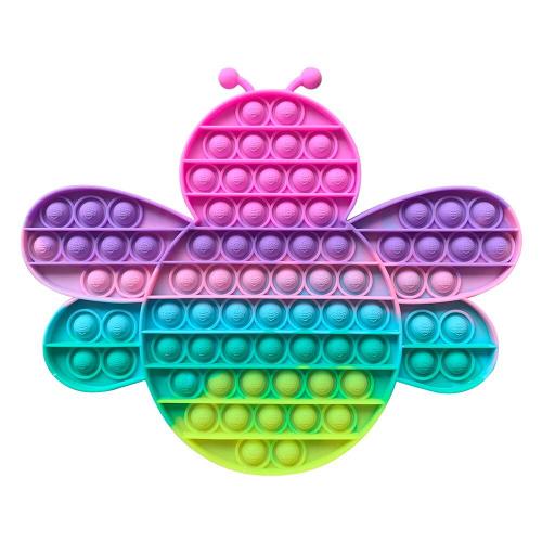 Kit De Jouets En Silicone Pour Enfants, Puzzle Pour Autisme, Relaxant, Anti-Stress, Abeille, Fidget, Cadeau