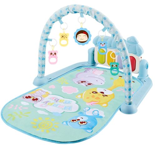 Coussin De Jeu Pour Bébé, Support De Fitness En Direct, Pédale, Piano Léger, Musique, Pendentif, Couverture, Jouets Pour Bébé De 3 À 6 À 12 Mois