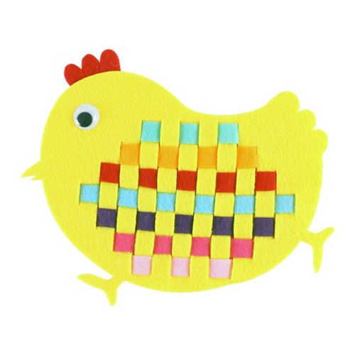 Tissu À Tisser Fait À La Main, Bricolage, Apprentissage Précoce, Artisanat, Puzzle Assorti Pour Bébé, Jeu De Tissage, Jouet D'Enseignement Montessori