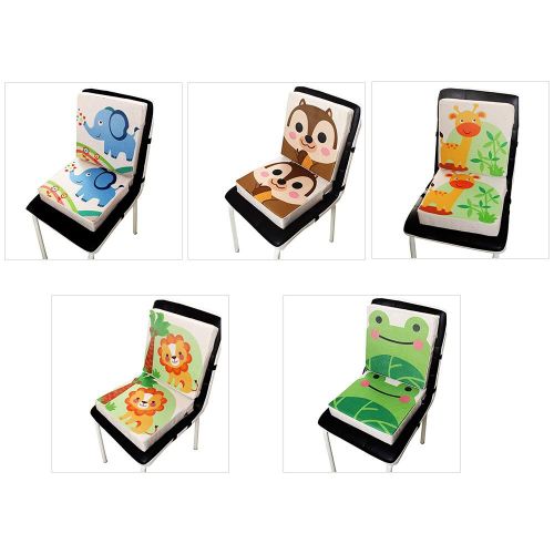 Coussin En Lin Imprimé Pour Enfants, Chaise De Salle À Manger, Rehausseur, Coussin De Piano, Portable Pour Bébé, Nouvelle Collection
