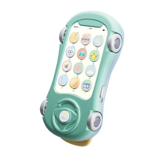 Téléphone Portable Montessori Pour Enfants, Jouet Éducatif Pour Bébé De 1 An Et 2 Ans, Pour Garçon De 13 À 24 Mois, Machine D'Apprentissage Musical
