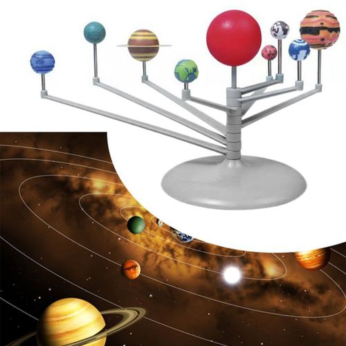 Kit De Construction De Maquettes Du Système Solaire, Jouet Éducatif En Vogue, Cadeau Pour Enfants, Planètes, Planétarium, Astronomie