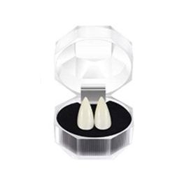 Boîte De Cristal, Accessoires De Fête D'Halloween, Petite Dent De Tigre, Cosplay, Maquillage, Vampire, Zombie, Prothèse En Résine