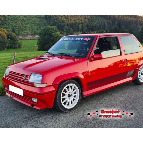 Kit Autocollants R5 Gt Turbo Phase 2 Rouge
